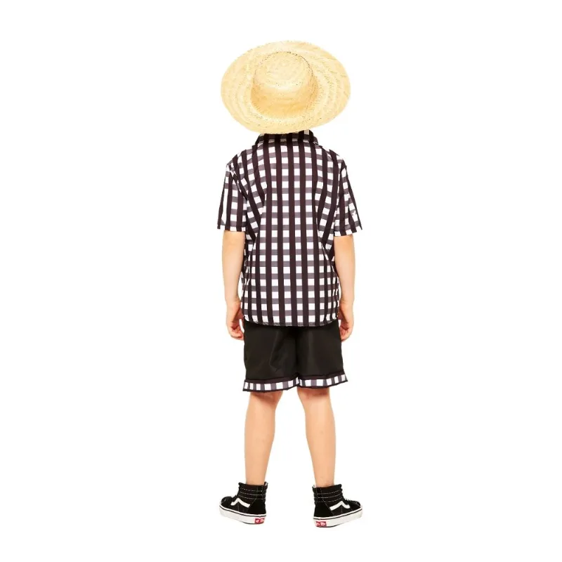 Camisa para Festa Junina Infantil Roquinho Menino GG