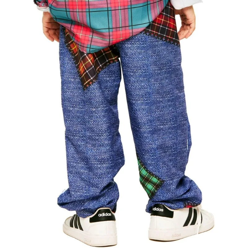 Calça Jeans com Retalhos Infantil para Festa Junina Menino G