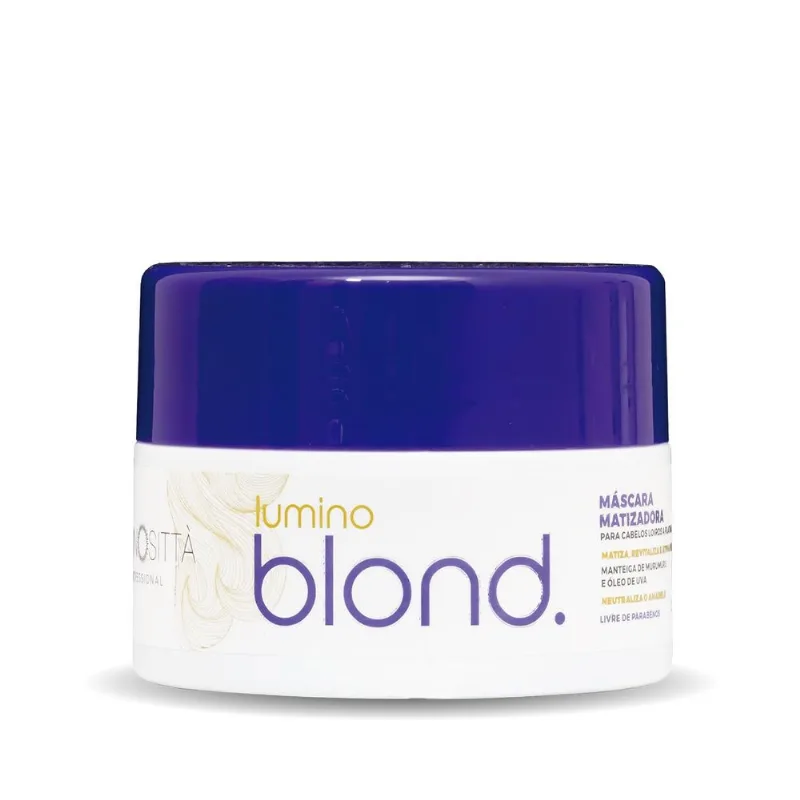 Máscara Matizadora Blond 250 Gr Home Care - Luminosittà