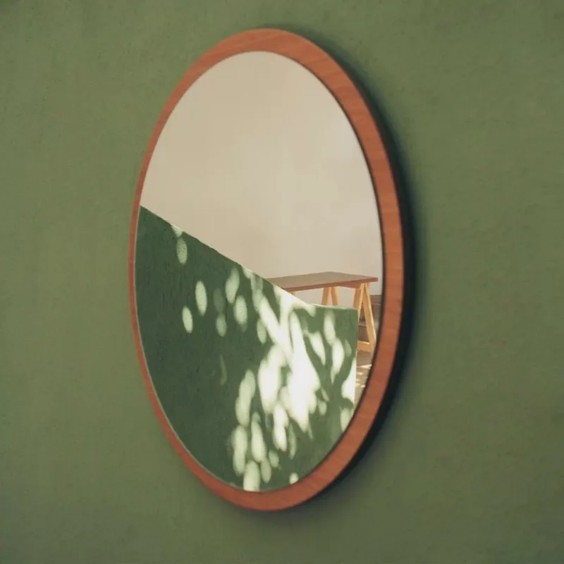 Espelho Decorativo Redondo 80 cm em mdf