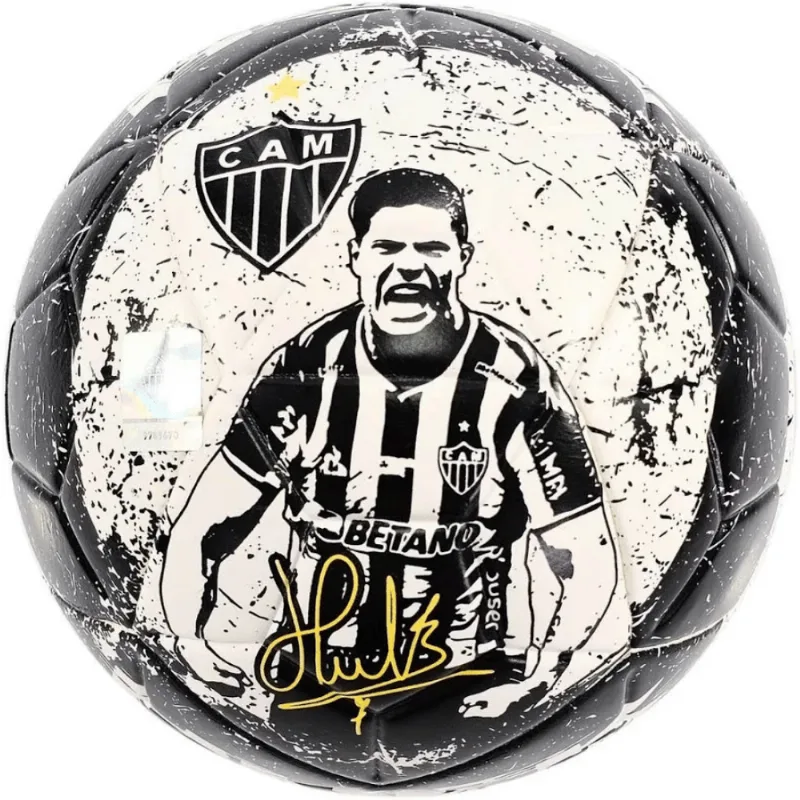 Bola De Futebol P/ Campo N° 5 Hulk - Atlético Mineiro - Dualt