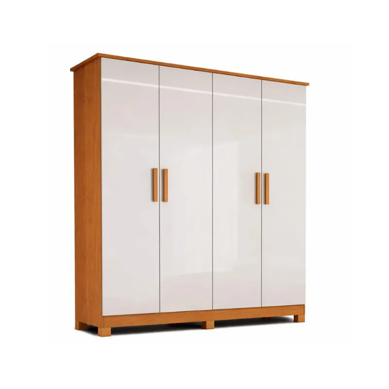 Guarda-roupa Nina Com 4 Portas 2 Gavetas Bianchi
