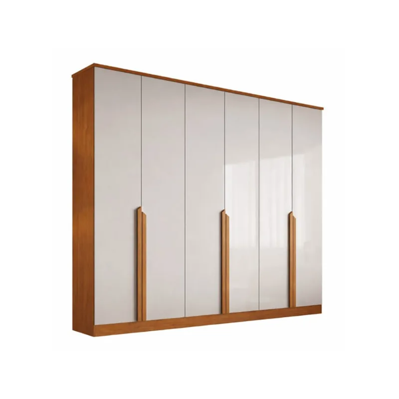Guarda-roupa Com 6 Portas Lisas 6 Gavetas Bianchi