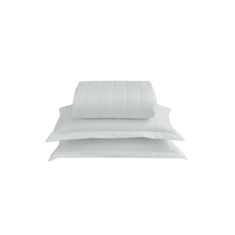 Kit Cobre Leito Matelado Dupla Face Soft 3 Peças Casal 100% Poliéster Cor:branco