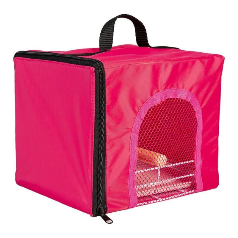Bolsa Caixa De Transporte Calopsita Rosa Jel Plast - Não Disponível - Pet Shop