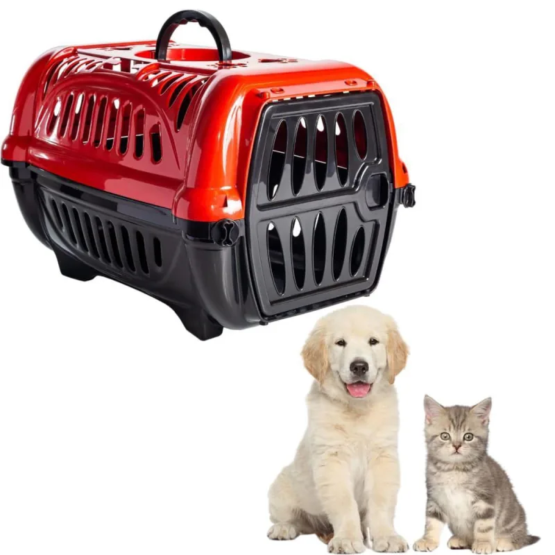 Caixa De Transporte N.1 - Vermelha - Não Disponível - Pet Shop