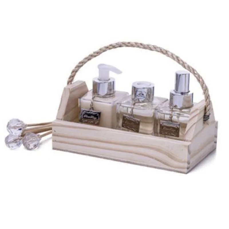 Kit Difusor, Sabonete Liquido E Home Spray Bamboo 100Ml Roma