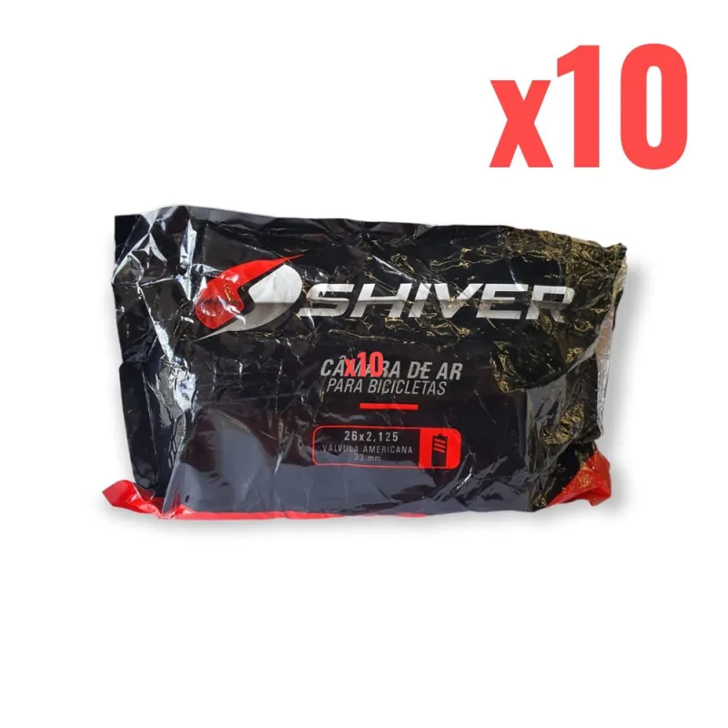 Kit 10 und camara de ar 26X2.125 valv americana 33MM - Não Disponível - Esporte E Lazer