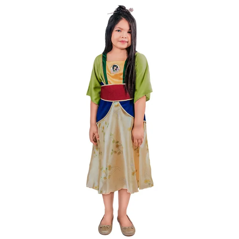 Fantasia Infantil - Mulan - Disney - Clássica - Regina Festas - Tam P