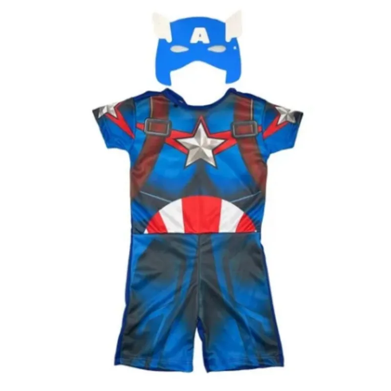 Fantasia Infantil Capitão América M Regina Festas