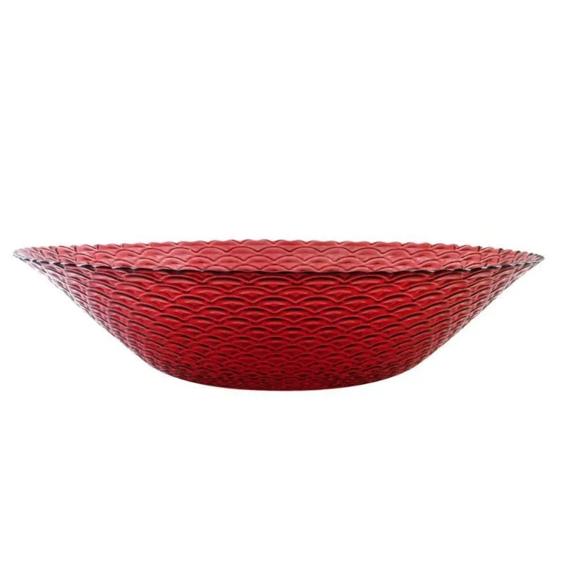 Centro de Mesa Escamado Vitazza 39Cm - Vermelho - Vitazza