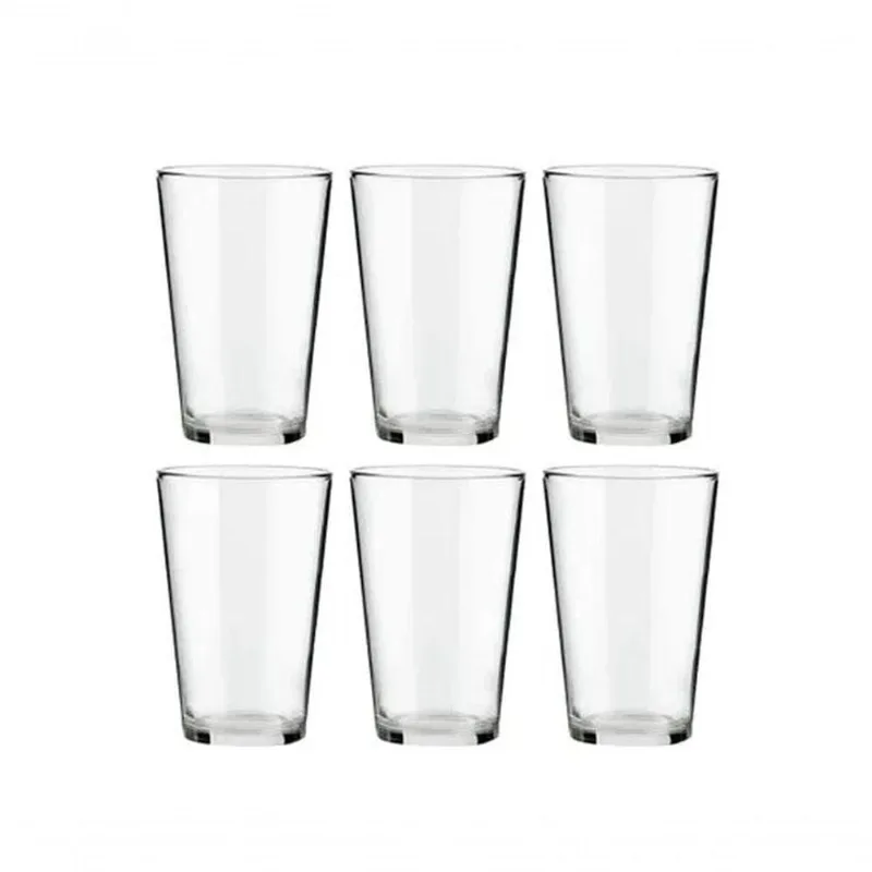 Jogo Copos Vidro Dia A Dia 6pcs 220ml