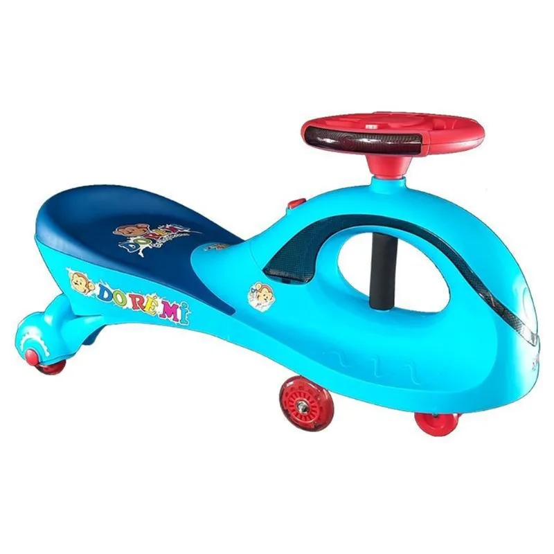 Carrinho Gira Gira Plasmacar Luzes Led E Sons Azul E