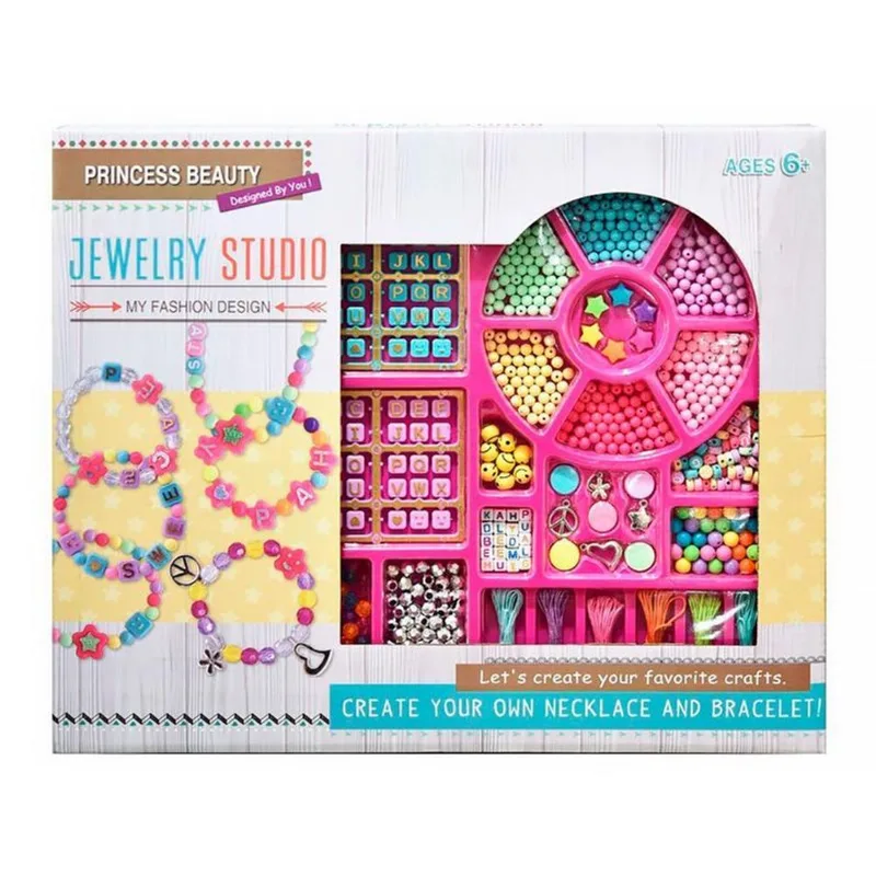 Kit Miçangas Infantil Jewelry Studio Biju Collection 11402