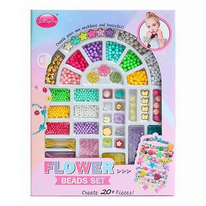 Kit Miçangas Infantil - Flower Biju Collection 11587 Dorémi