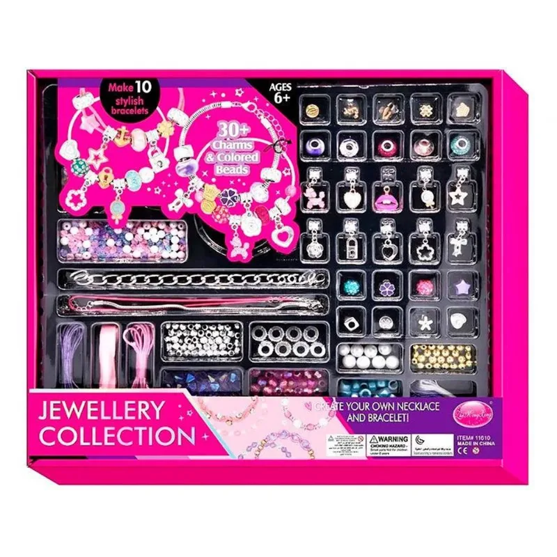 Kit Miçangas Infantil Coleção Jóias Biju Collection 11610
