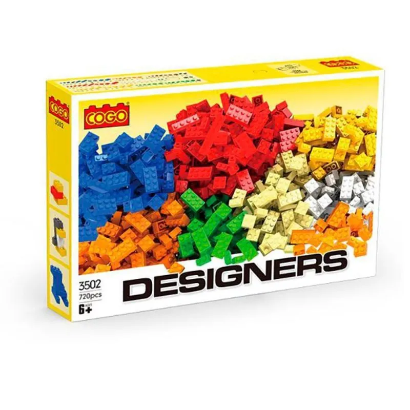 Blocos De Montar Designers 720Pcs 3502 - Dorémi