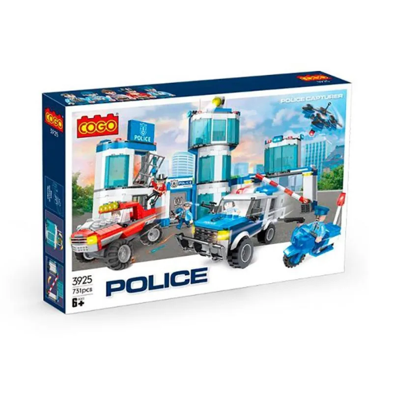 Blocos De Montar Linha Do Trem 731Pcs 3925 - Dorémi