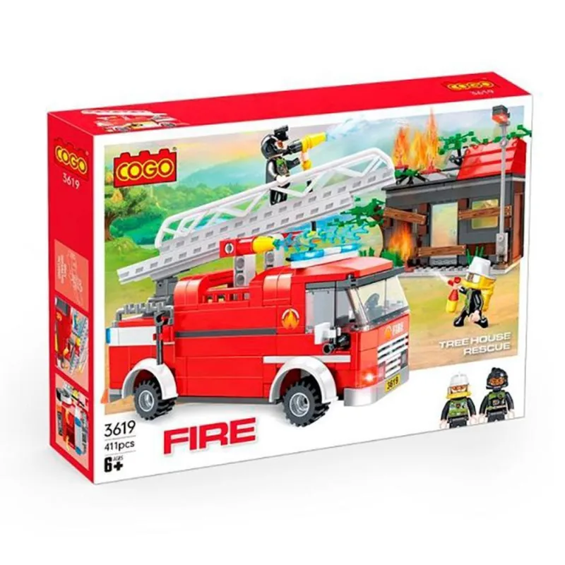 Blocos Montar O Resgate Da Casa Na Árvore 411Pcs 3619 Dorémi