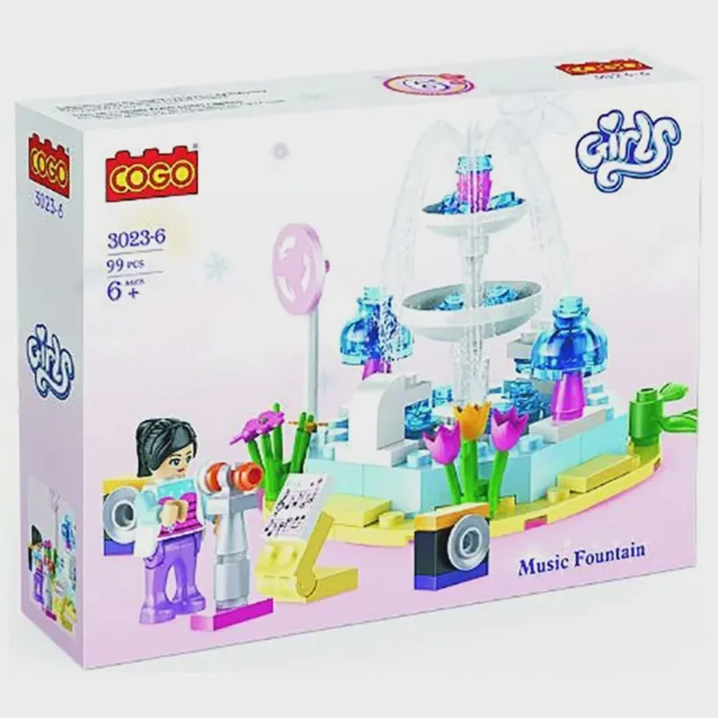 Blocos de Montar Fonte da Música 99pcs 3023-6 - Dorémi