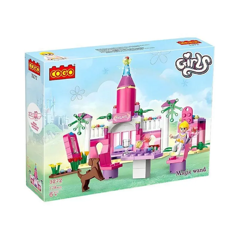 Blocos De Montar Mundo Mágico 178Pcs 3272 - Dorémi