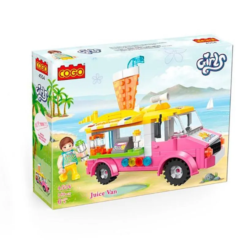 Blocos De Montar Van Do Suco 189Pcs 4554 - Dorémi