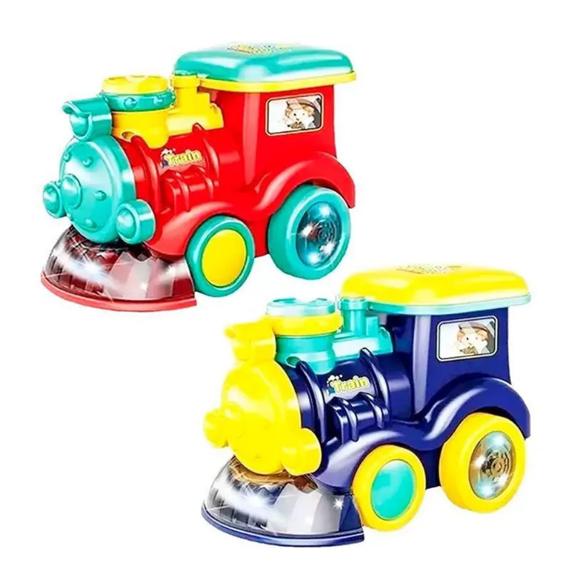 Trenzinho Brinquedo Luzes E Bolha Sabão Sortido Zr164 Dorémi