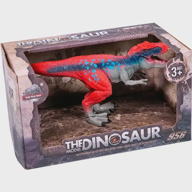 Dinossauro de Brinquedo The Dinosaur Model T-Rex Vermelho KZ956-207G - Dorémi