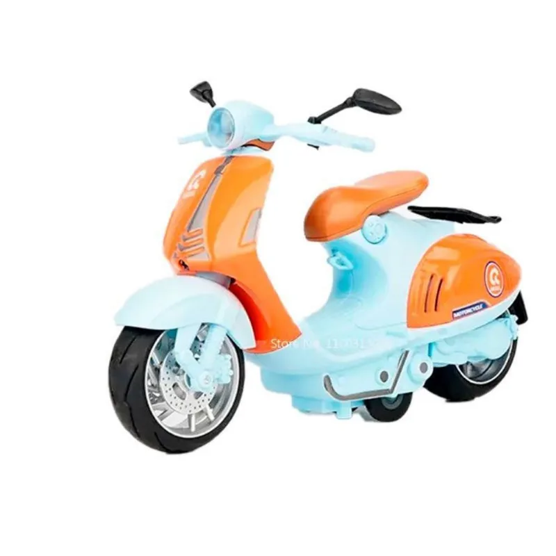 Moto Brinquedo R1 Classical Moto á Fricção Luz E Som Escala