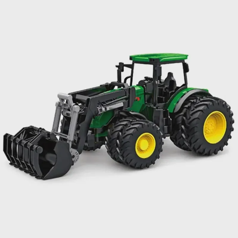 Trator de Miniatura Realista Verde Escala 1:24 9951HB - Dorémi