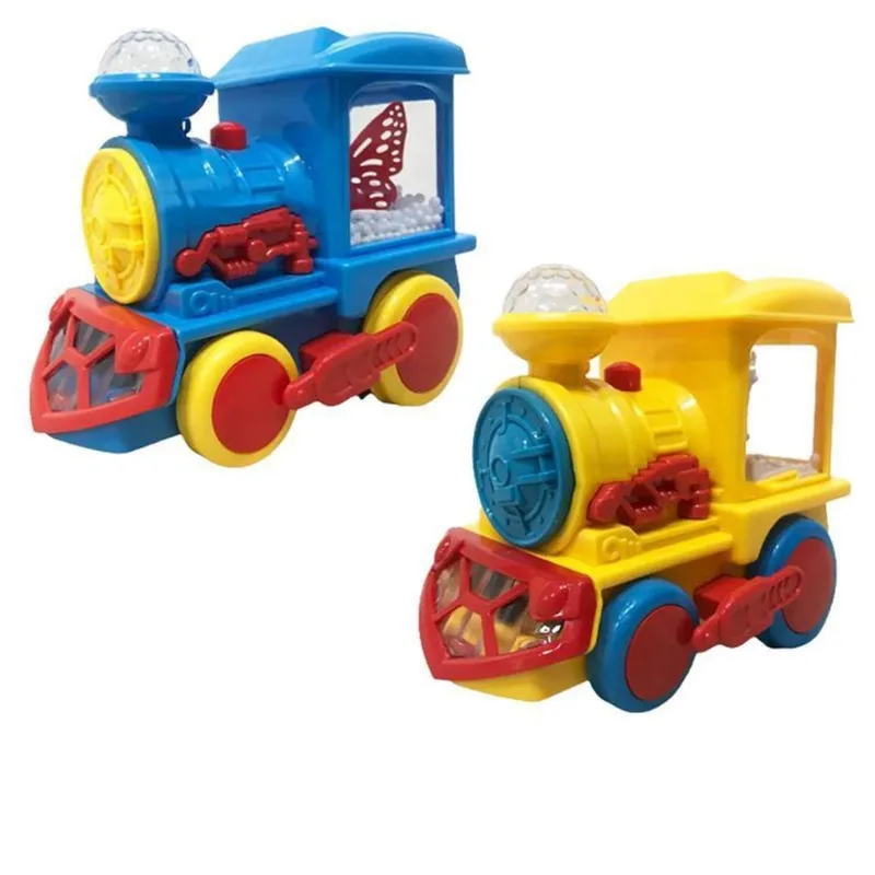Trem De Brinquedo Baby Musica E Luzes Sortido Qs148 - Dorémi