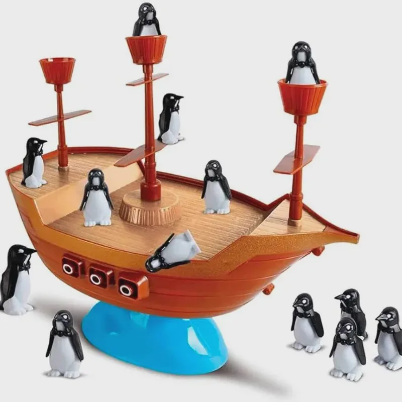 Jogo do Pinguim Pirata Desequilibrado 1240 - Dorémi Brinquedos