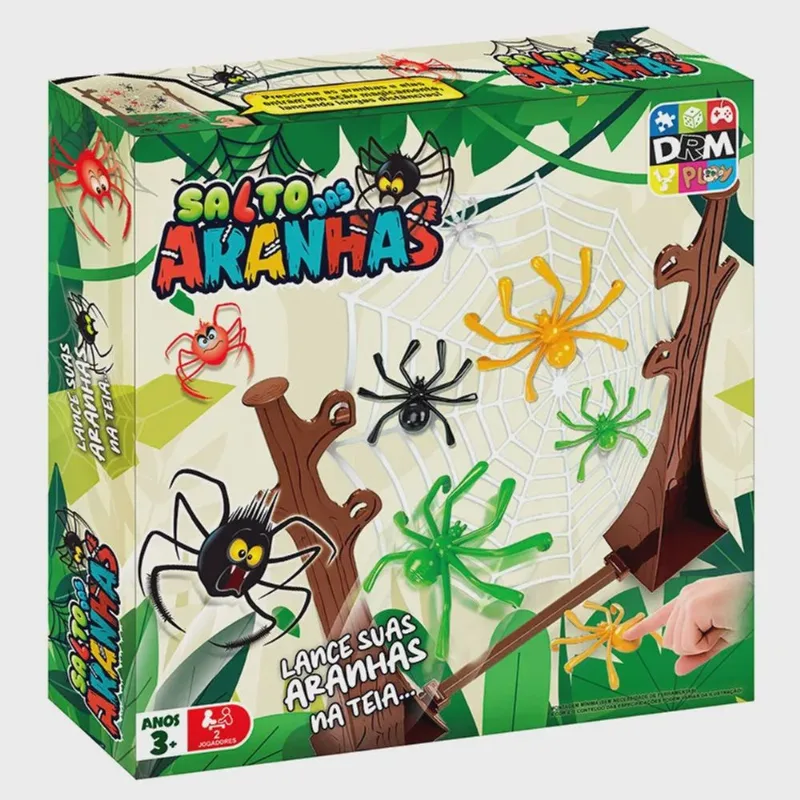 Jogo do Salto das Aranhas Gruda 31818 - Dorémi