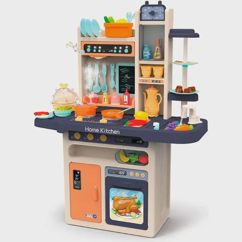 Cozinha de Brinquedo Moderna 65 pçs com Luz Sons e Água 889-161 - Dorémi