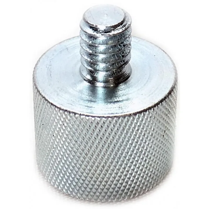Adaptador 5/8 P/ 1/4 - Durável - Alumínio - Prata
