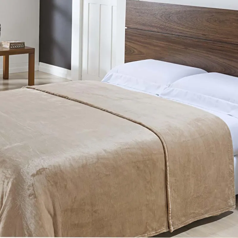 Cobertor Queen Microfibra Toque De Seda Nc Liso - Niazitex