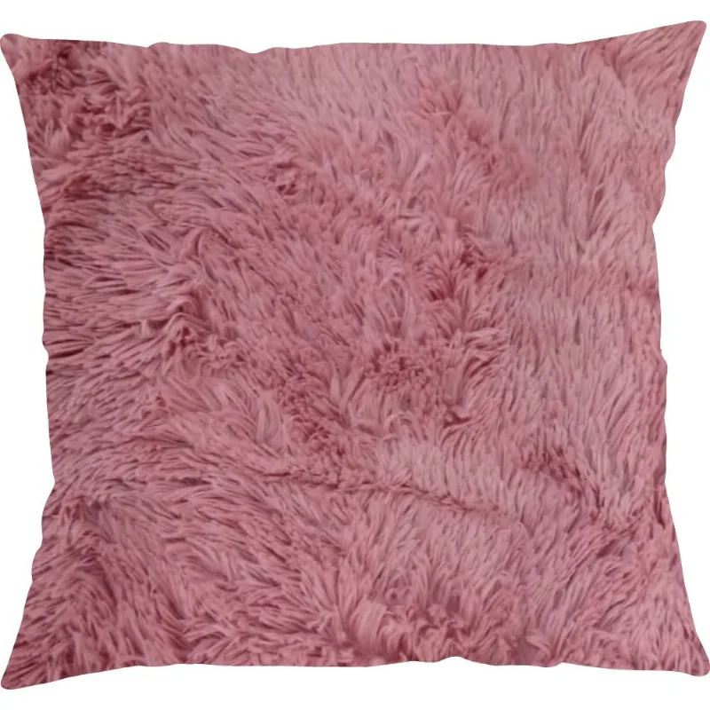CAPA PARA ALMOFADA CONGO LISA 0,45 X 0,45 ROSE