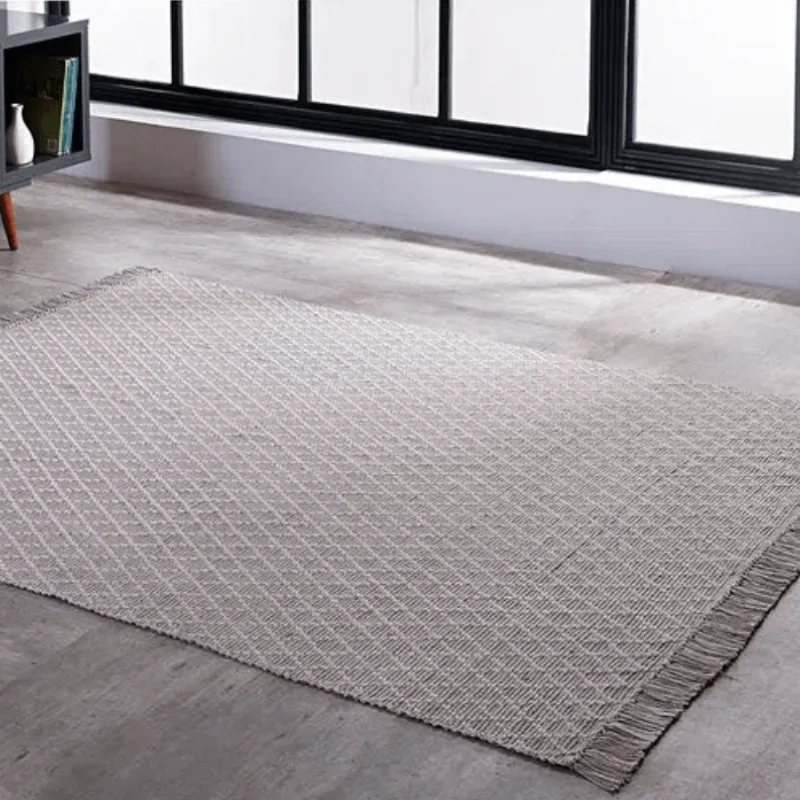 TAPETE KILIM ADALLI DUPLA FACE 0,60 X 1,80 BEGE/UNICO