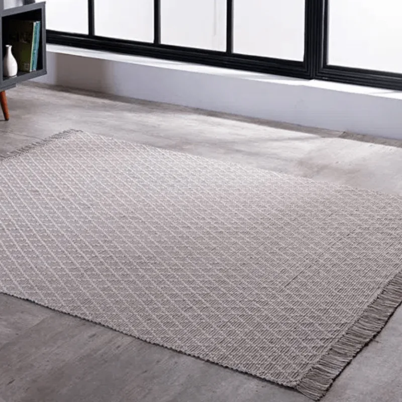 TAPETE KILIM ADALLI DUPLA FACE 1,00 X 1,50 BEGE/UNICO