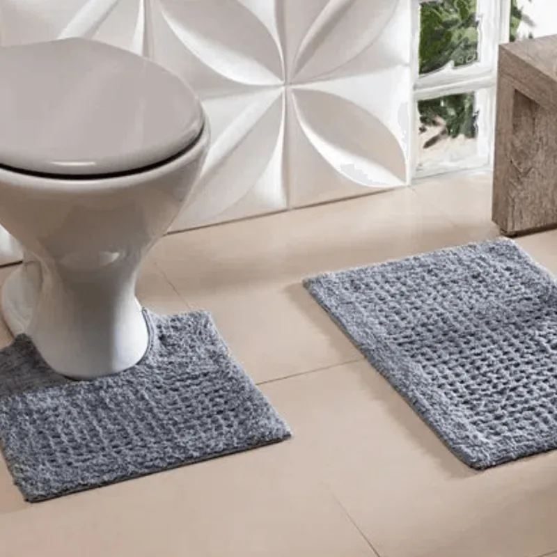 JOGO BANHEIRO 2PCS ALABAMA CINZA