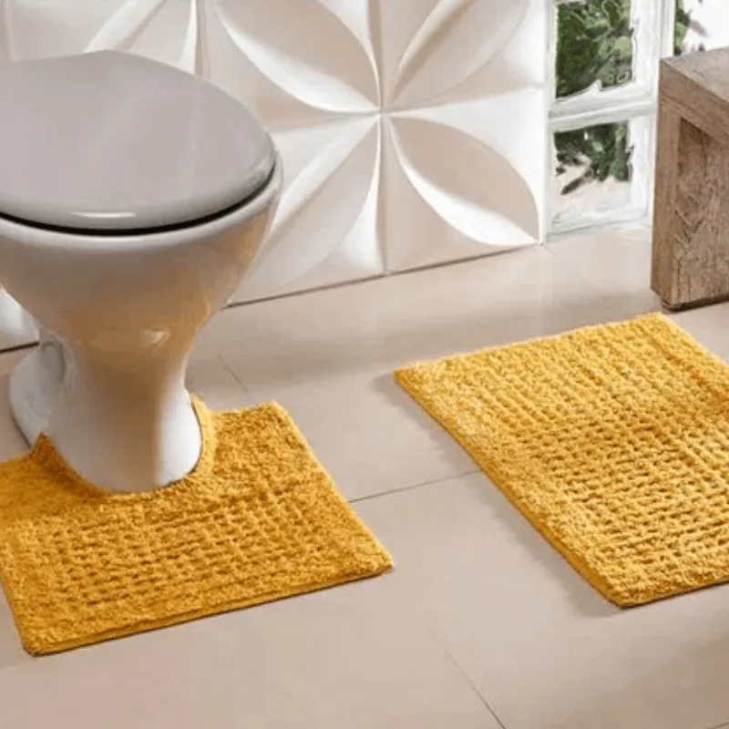 JOGO BANHEIRO 2PCS ALABAMA OURO