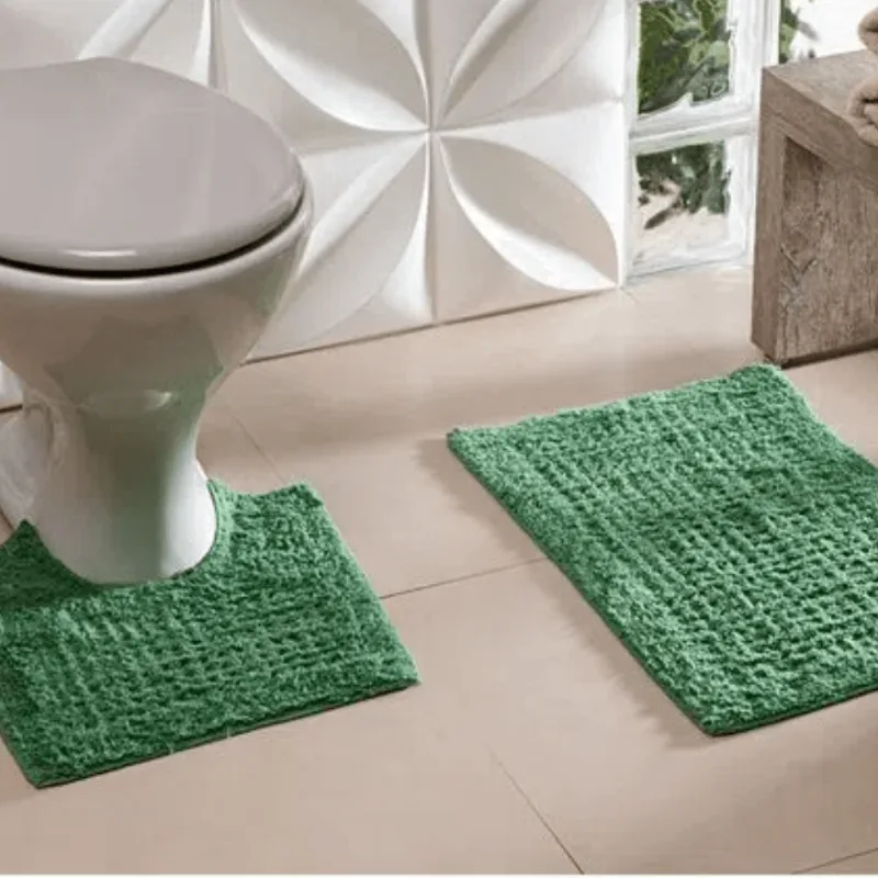JOGO BANHEIRO 2PCS ALABAMA VERDE