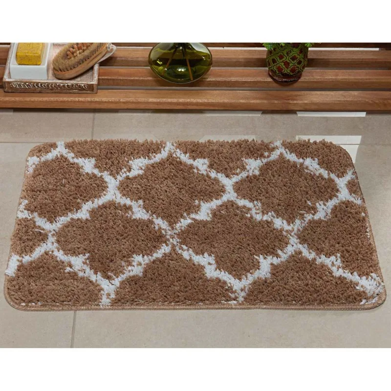 TAPETE LAMAR 0,40 X 0,60 UNICO/CHOCOLATE