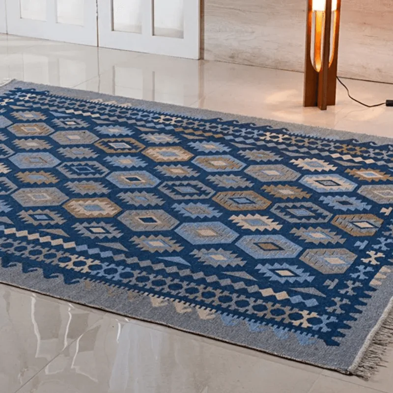TAPETE KILIM ANTEP 2,00 X 2,50 DES. 003/AZUL