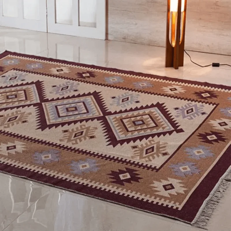 TAPETE KILIM ANTEP 0,60 X 1,80 DES. 002/BEGE