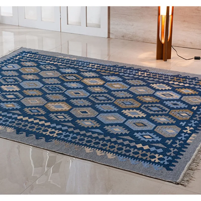 TAPETE KILIM ANTEP 0,60 X 1,80 DES. 003/AZUL