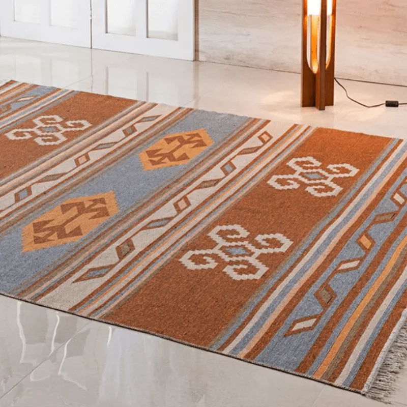 TAPETE KILIM ANTEP 0,60 X 1,80 DES. 004/VERMELHO