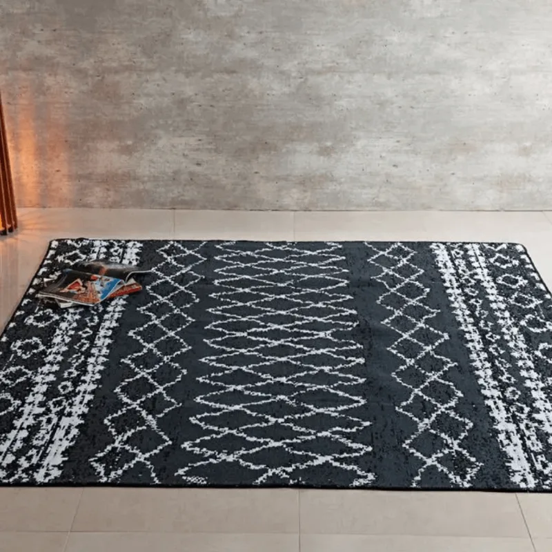 TAPETE KILIM ANATOLIA 1,00 X1,40 DES 002/PRETO