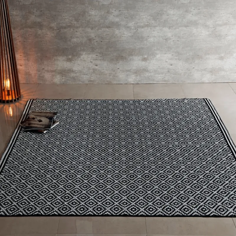 TAPETE KILIM ANATOLIA 1,00 X1,40 DES 003/PRETO