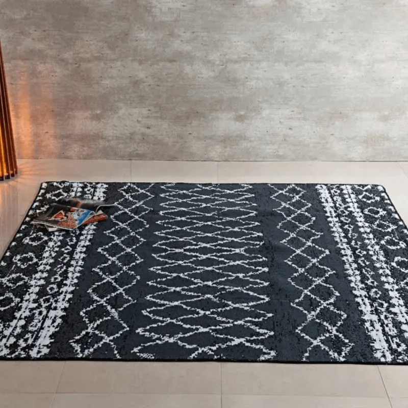 TAPETE KILIM ANATOLIA 2,00 X 2,50 DES 002/PRETO